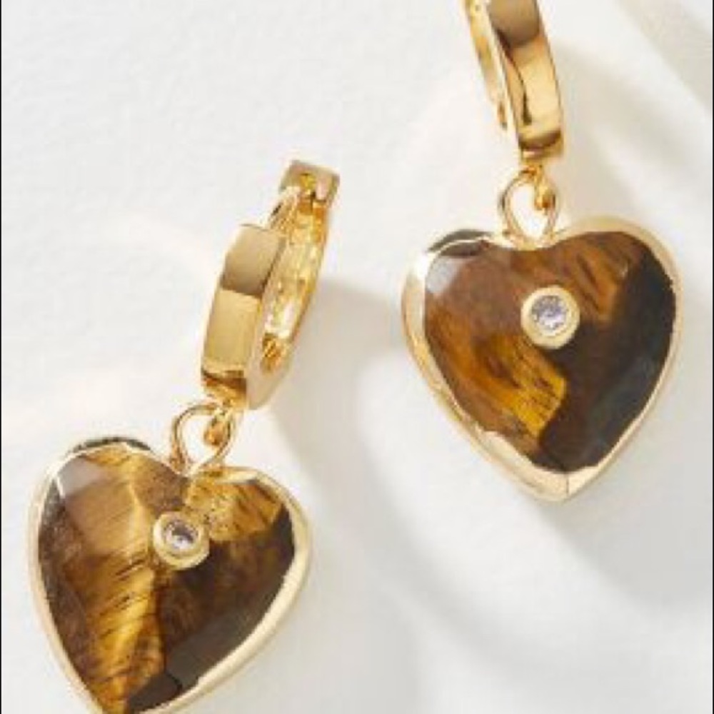 NWT Sweetheart Stretch Charm earring Anthropologie